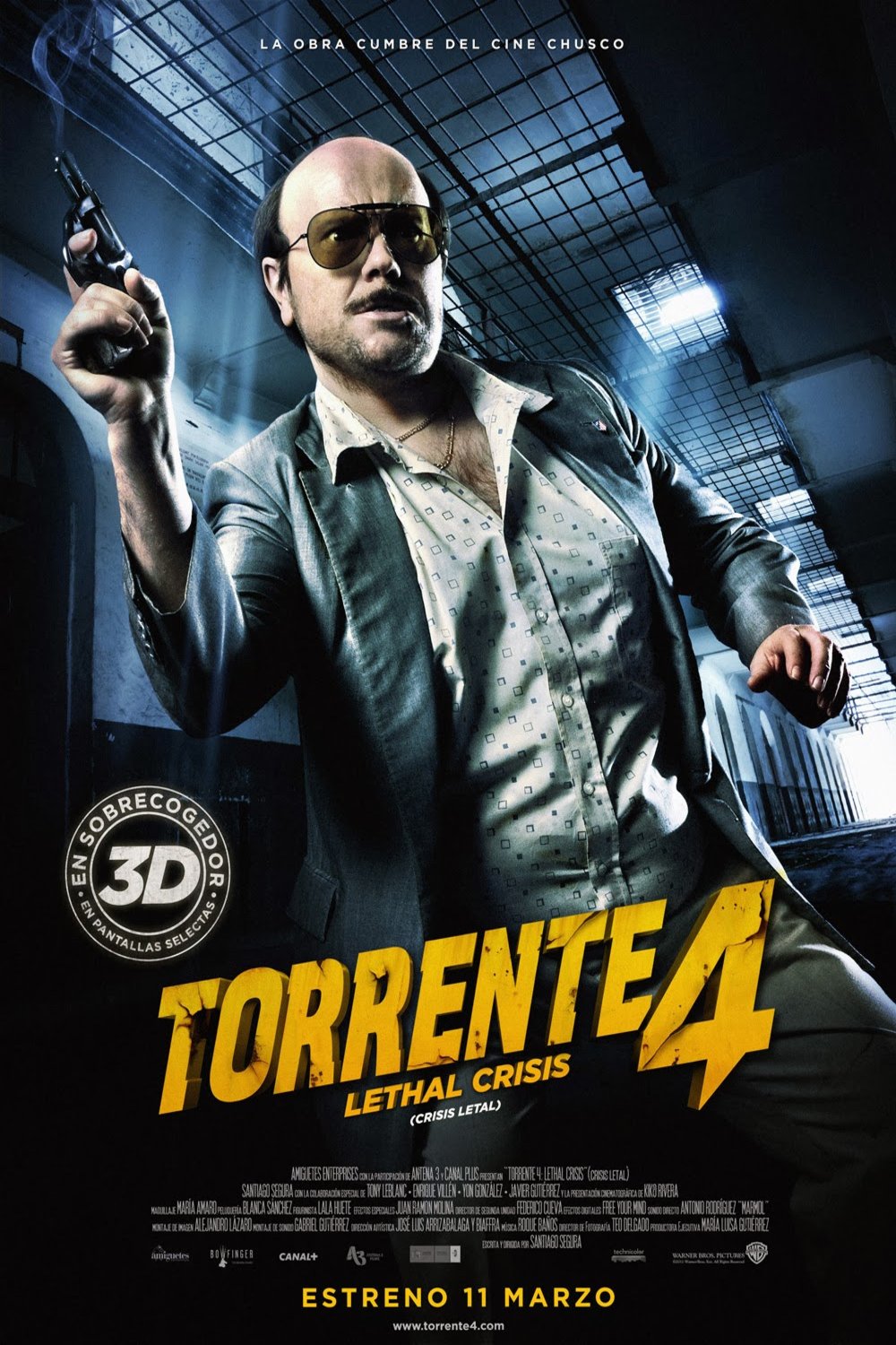 Spanish poster of the movie Torrente 4