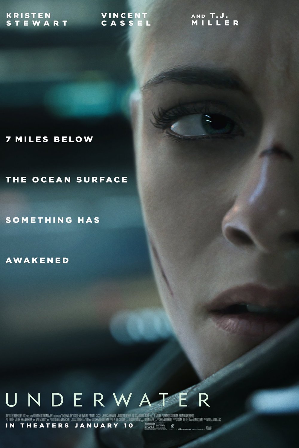 L'affiche du film Underwater