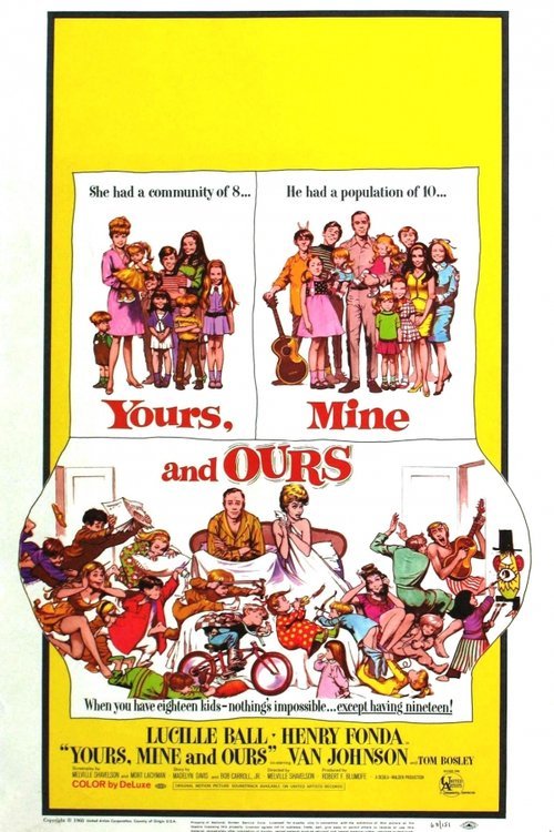 L'affiche du film Yours, Mine and Ours