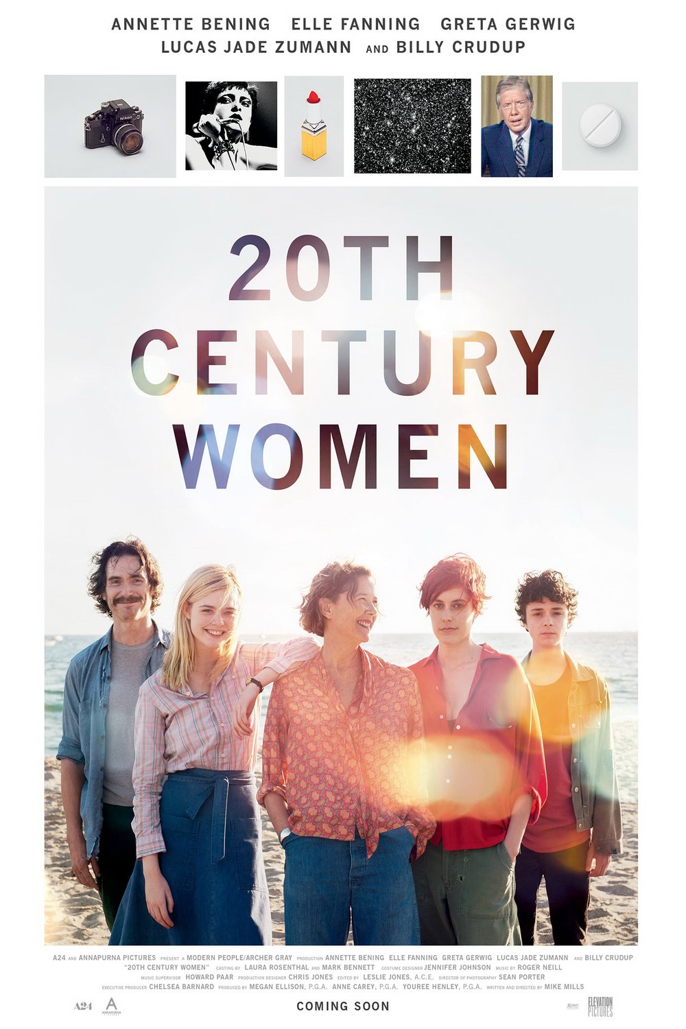 L'affiche du film 20th Century Women [2016]