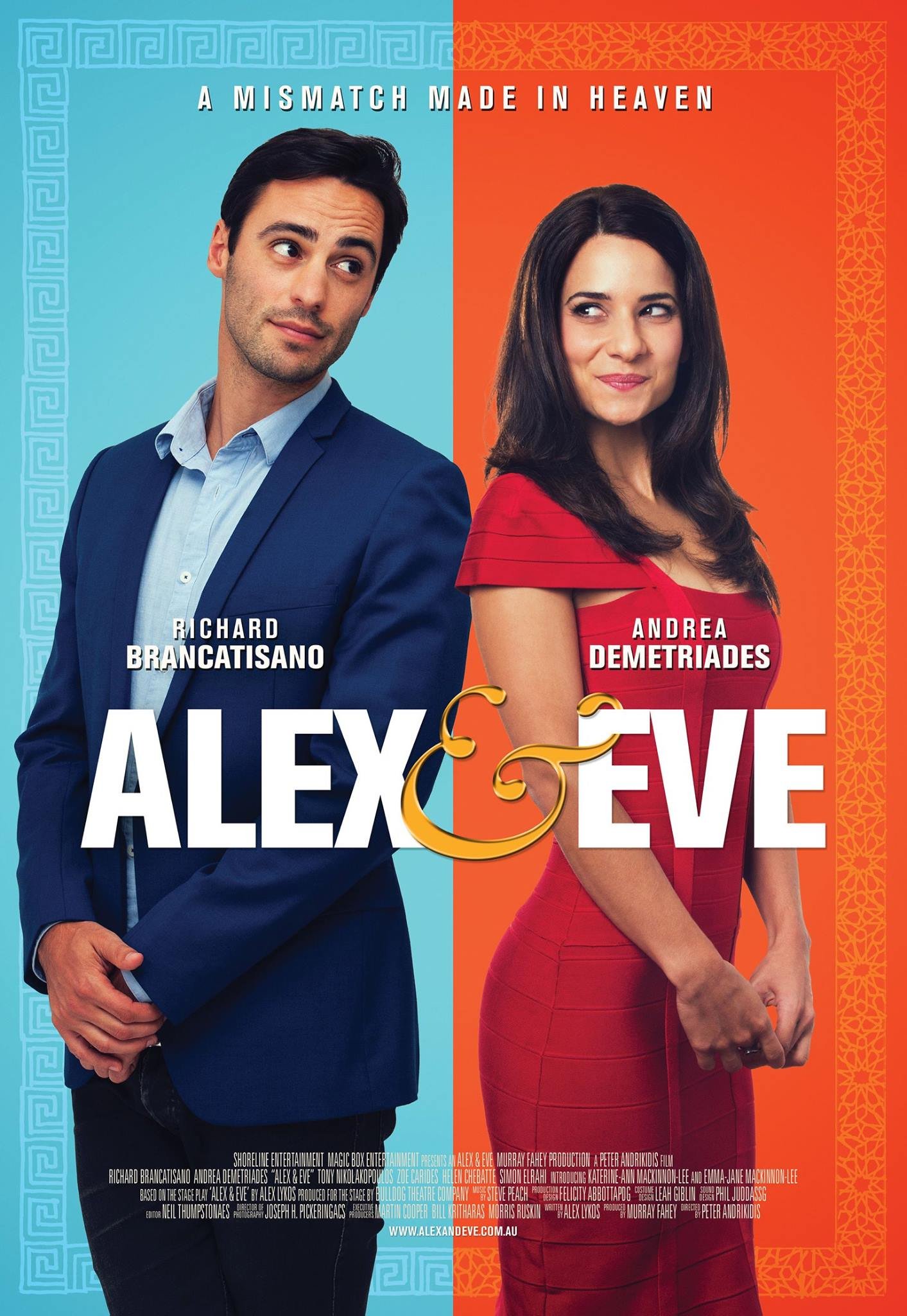 L'affiche du film Alex and Eve
