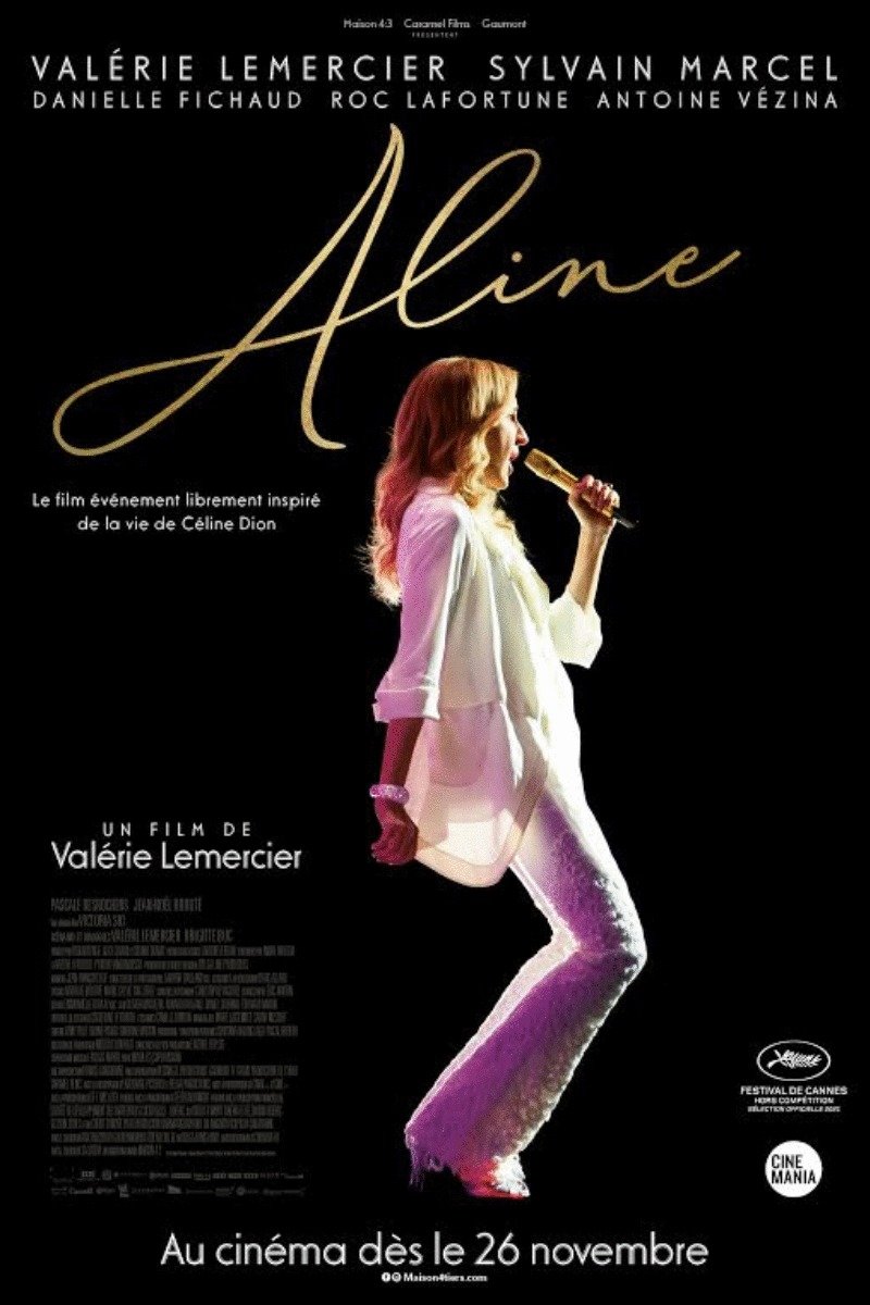 L'affiche du film Aline