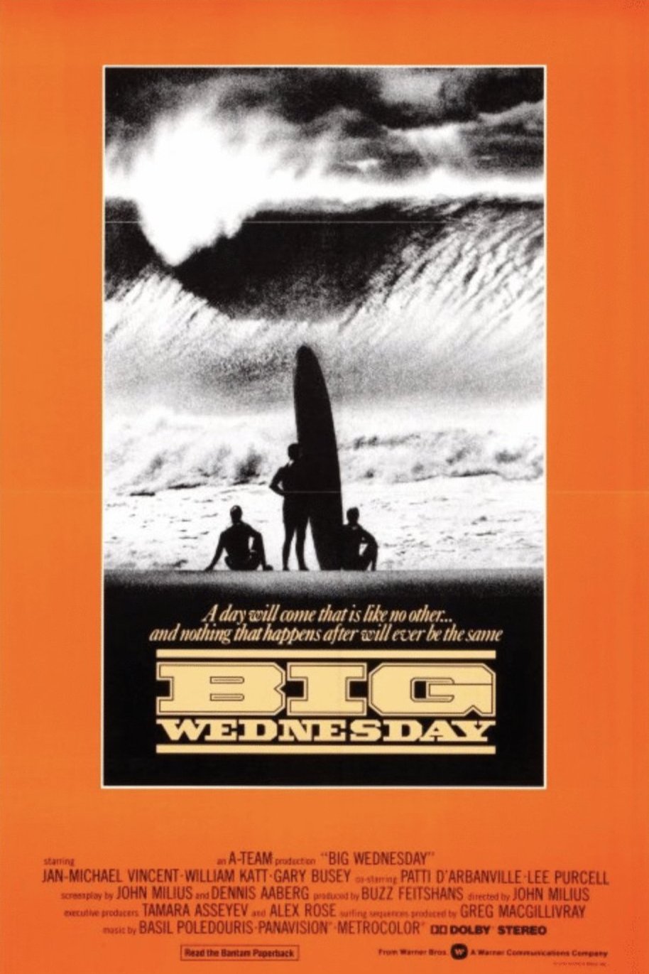L'affiche du film Big Wednesday