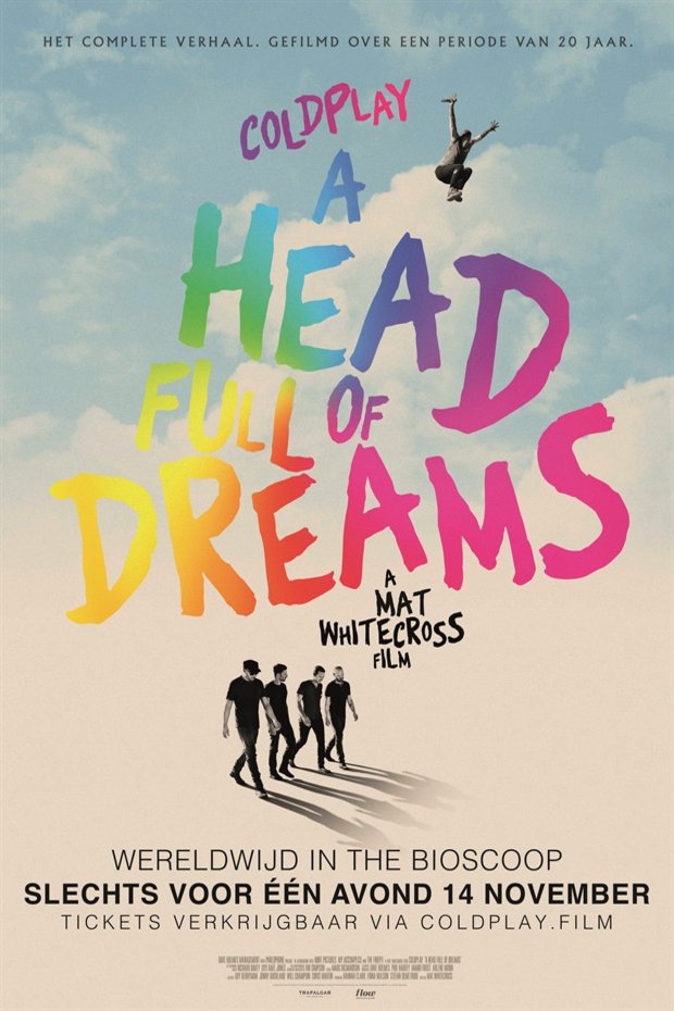 L'affiche du film Coldplay: A Head Full of Dreams