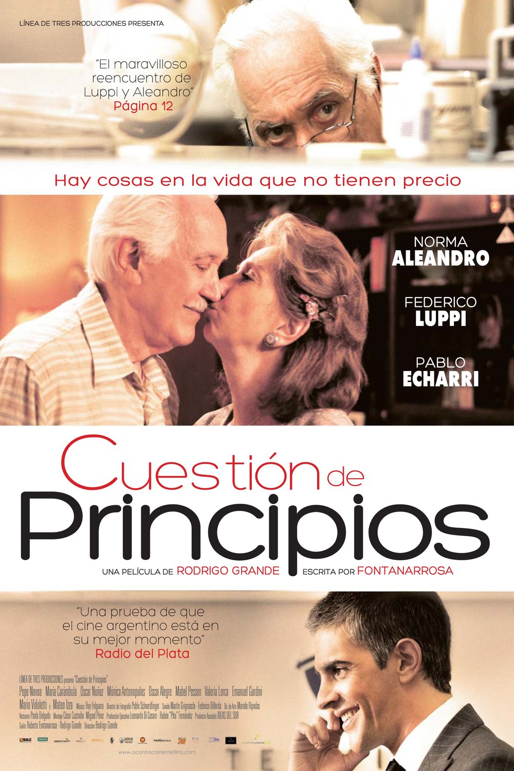 Spanish poster of the movie A Matter of Principles