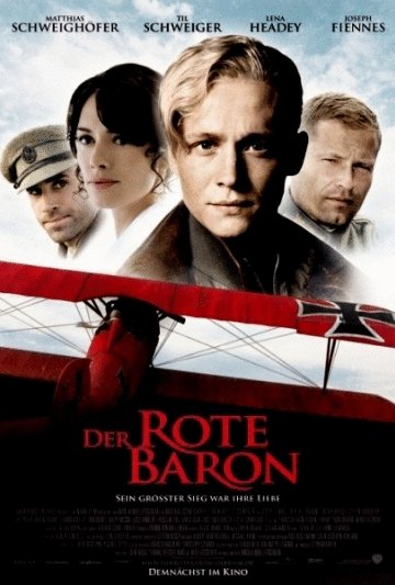 L'affiche du film Der rote Baron