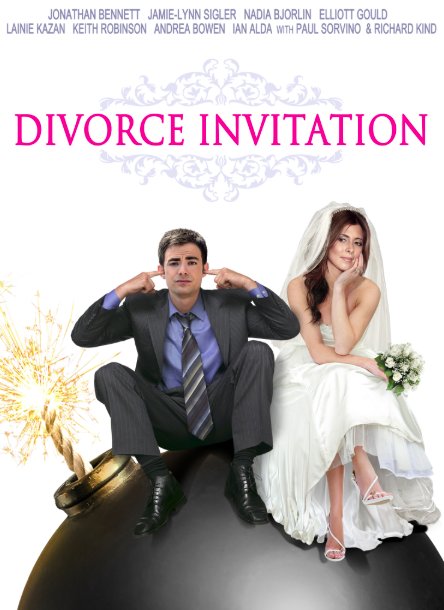 L'affiche du film Divorce Invitation