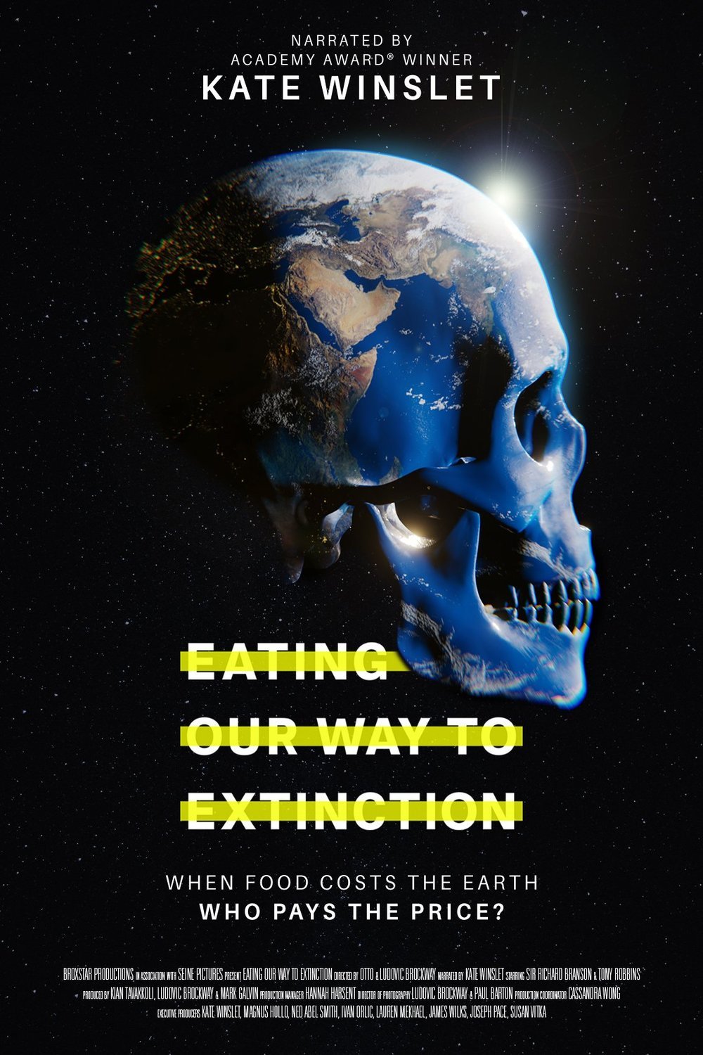 L'affiche du film Eating Our Way to Extinction
