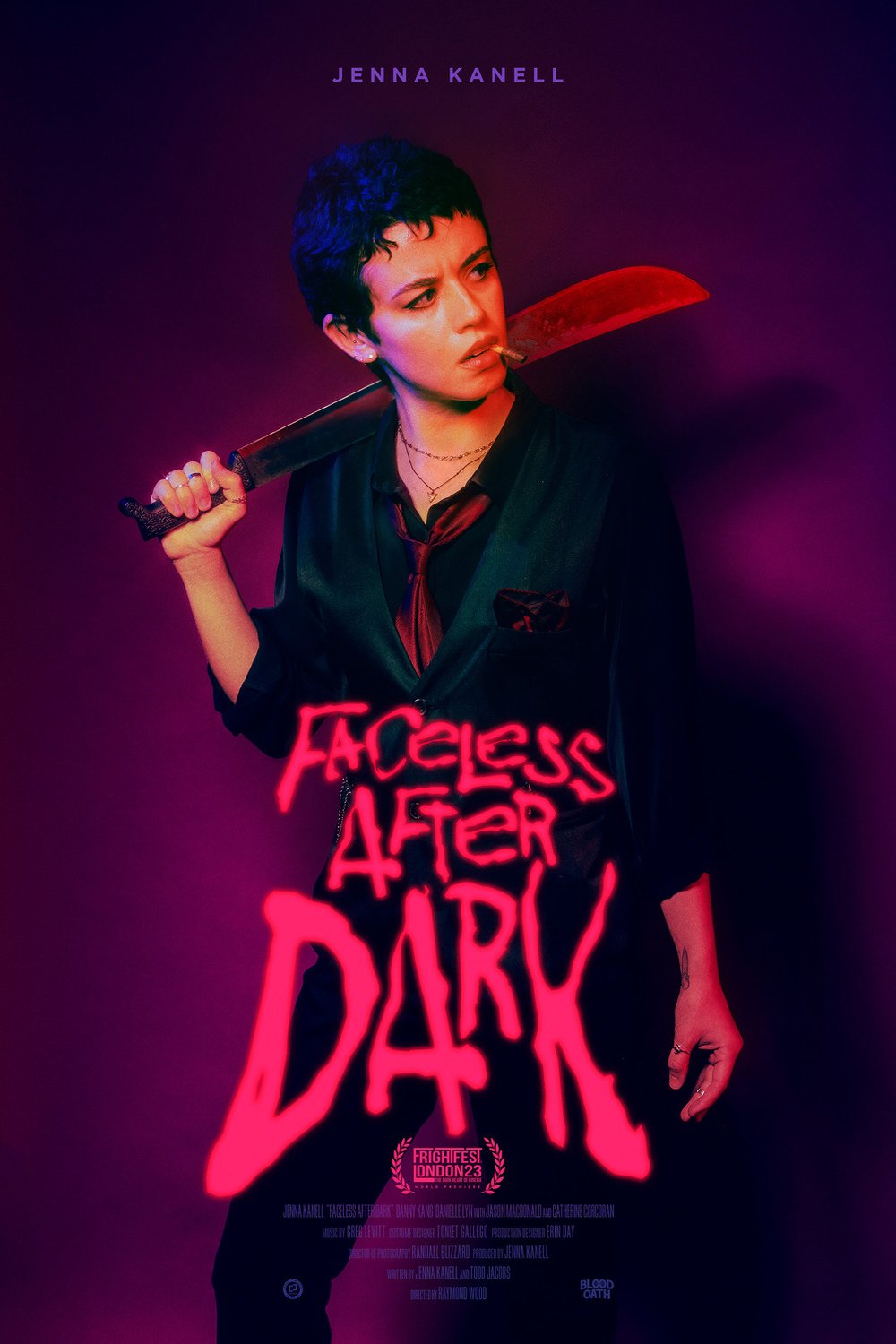 L'affiche du film Faceless After Dark