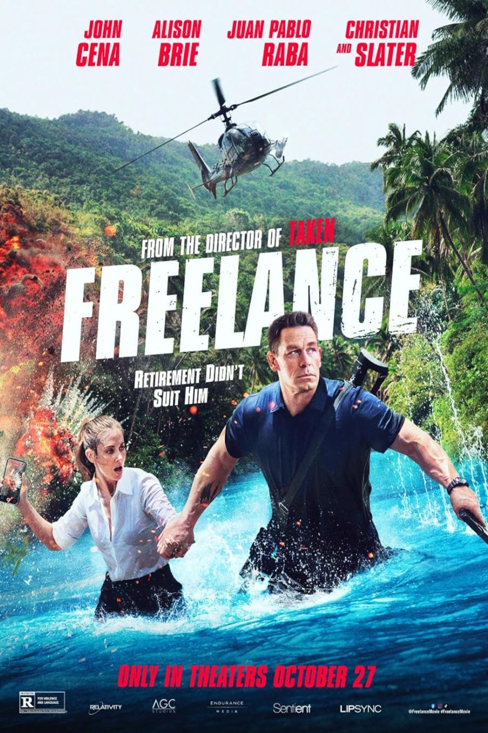 L'affiche du film Freelance