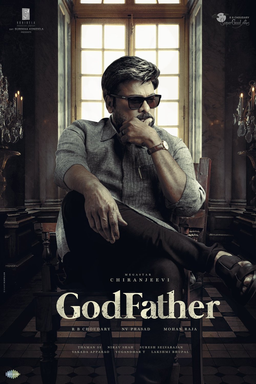L'affiche originale du film GodFather en Telugu