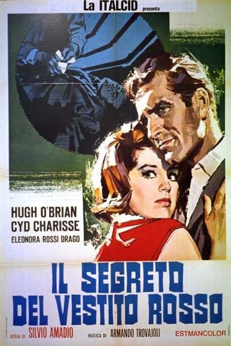 Italian poster of the movie Il segreto del vestito rosso