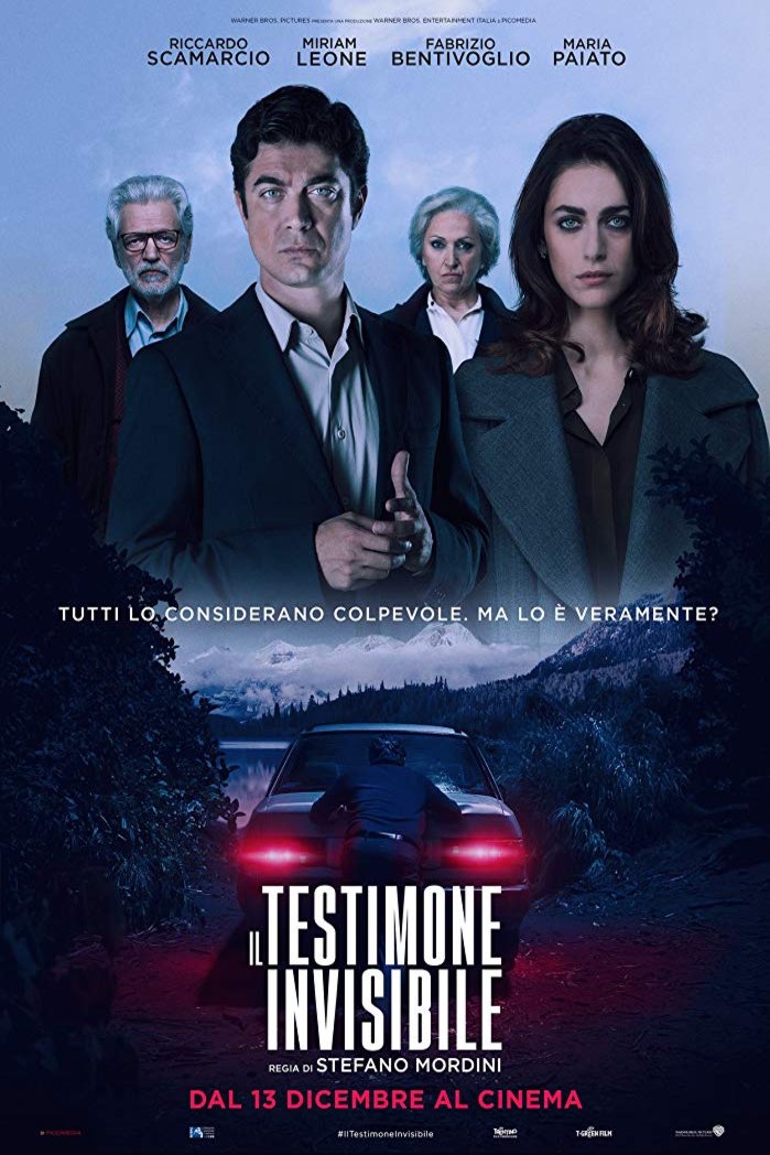 L'affiche originale du film Il testimone invisibile en italien