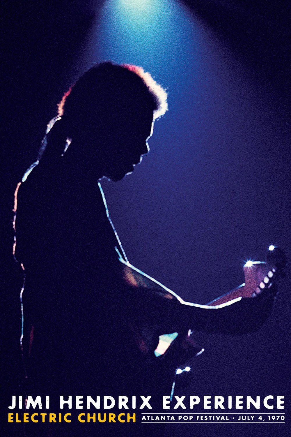 L'affiche du film Jimi Hendrix Electric Church