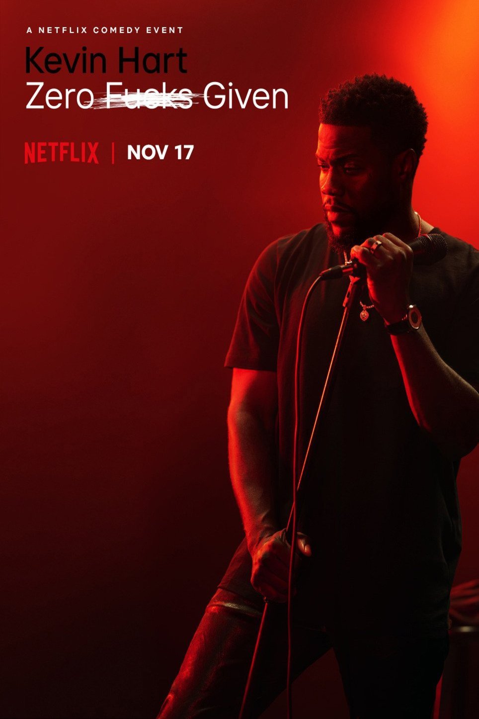 L'affiche du film Kevin Hart: Zero F**ks Given