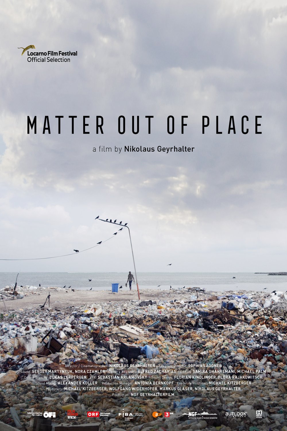 L'affiche originale du film Matter Out of Place en allemand