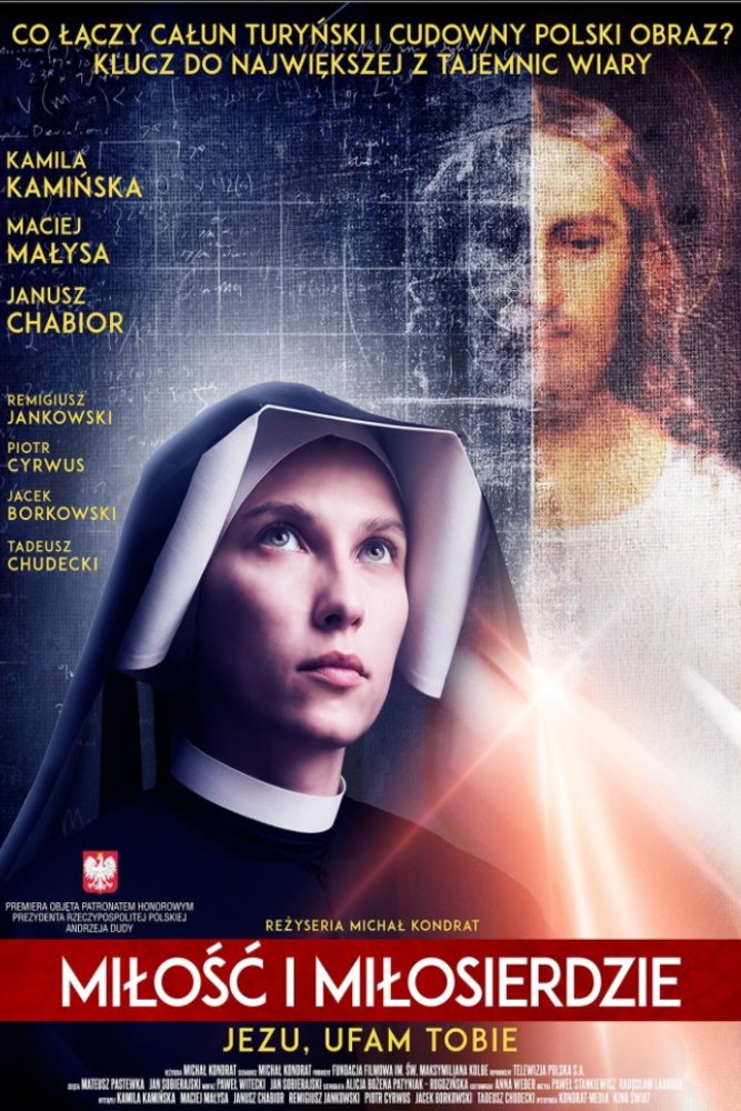 L'affiche originale du film L'Amour et la Miséricorde en polonais