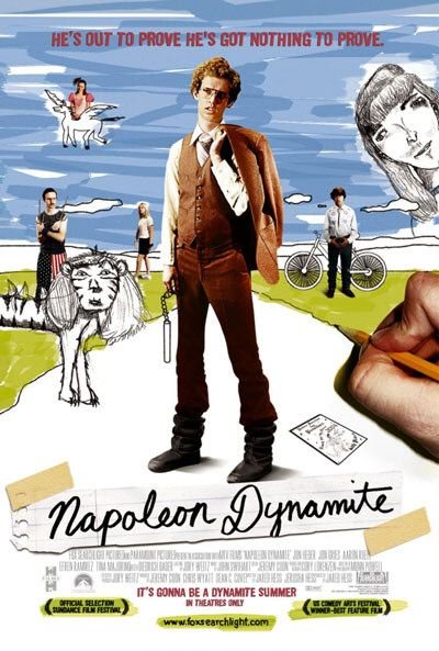 L'affiche du film Napoleon Dynamite v.f.