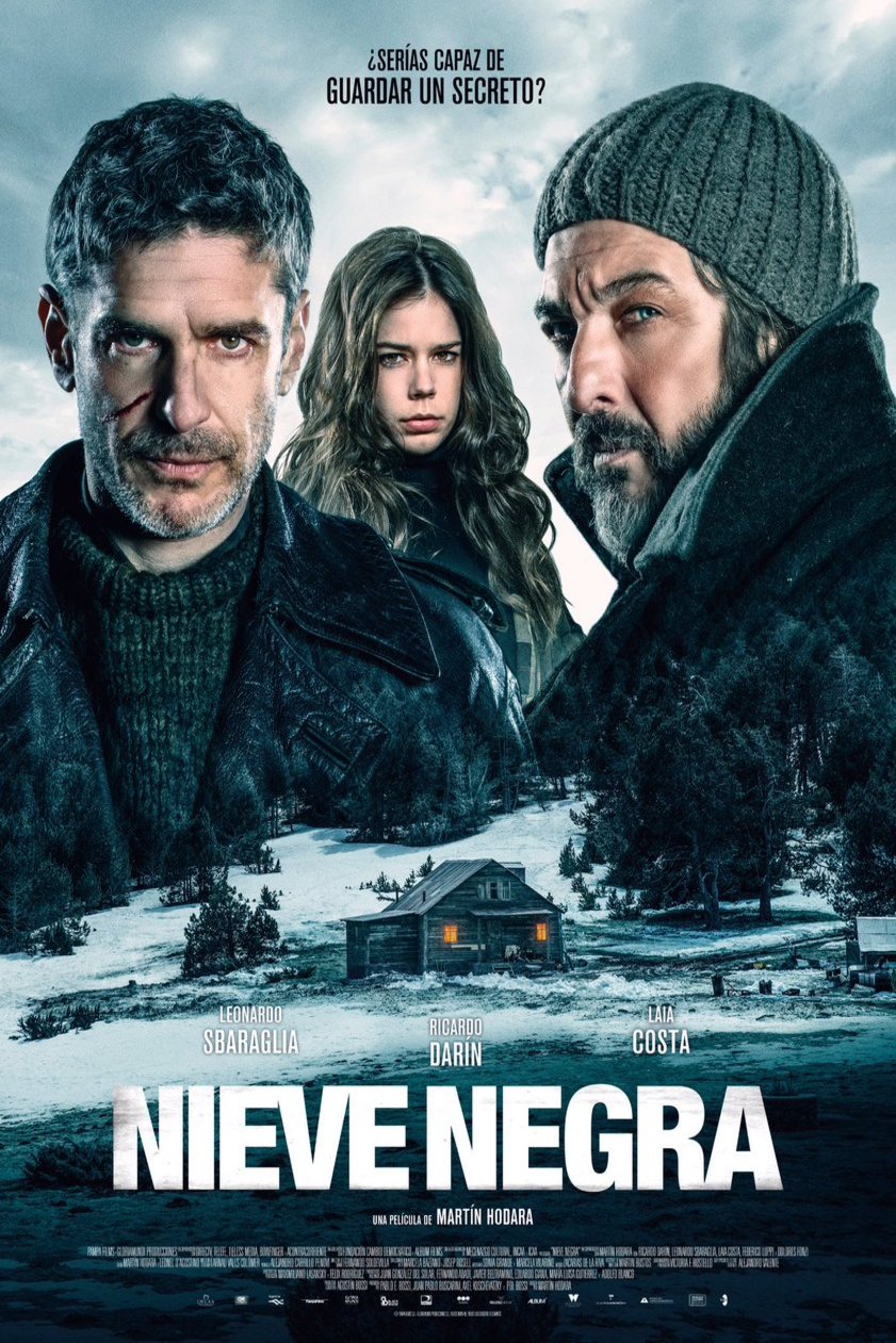L'affiche originale du film Nieve negra en espagnol