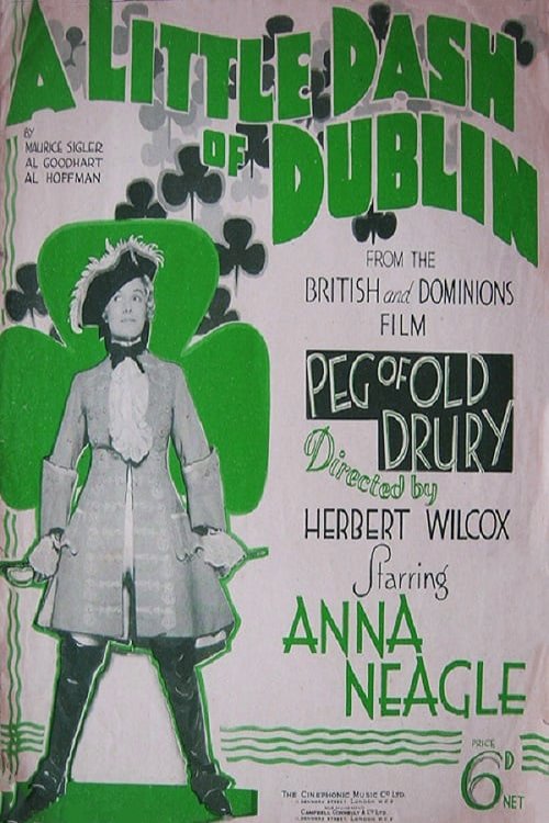 L'affiche du film Peg of Old Drury