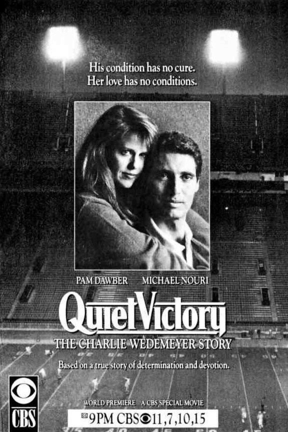 L'affiche du film Quiet Victory: The Charlie Wedemeyer Story
