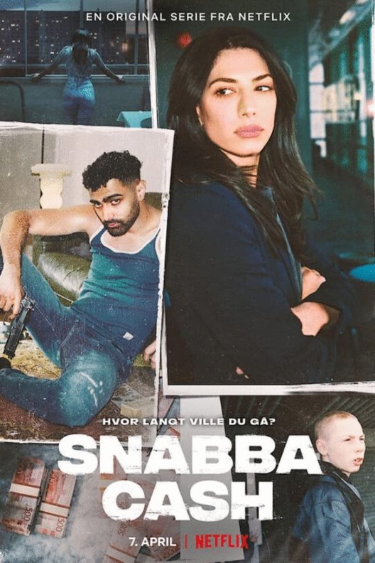 L'affiche originale du film Snabba Cash en suédois