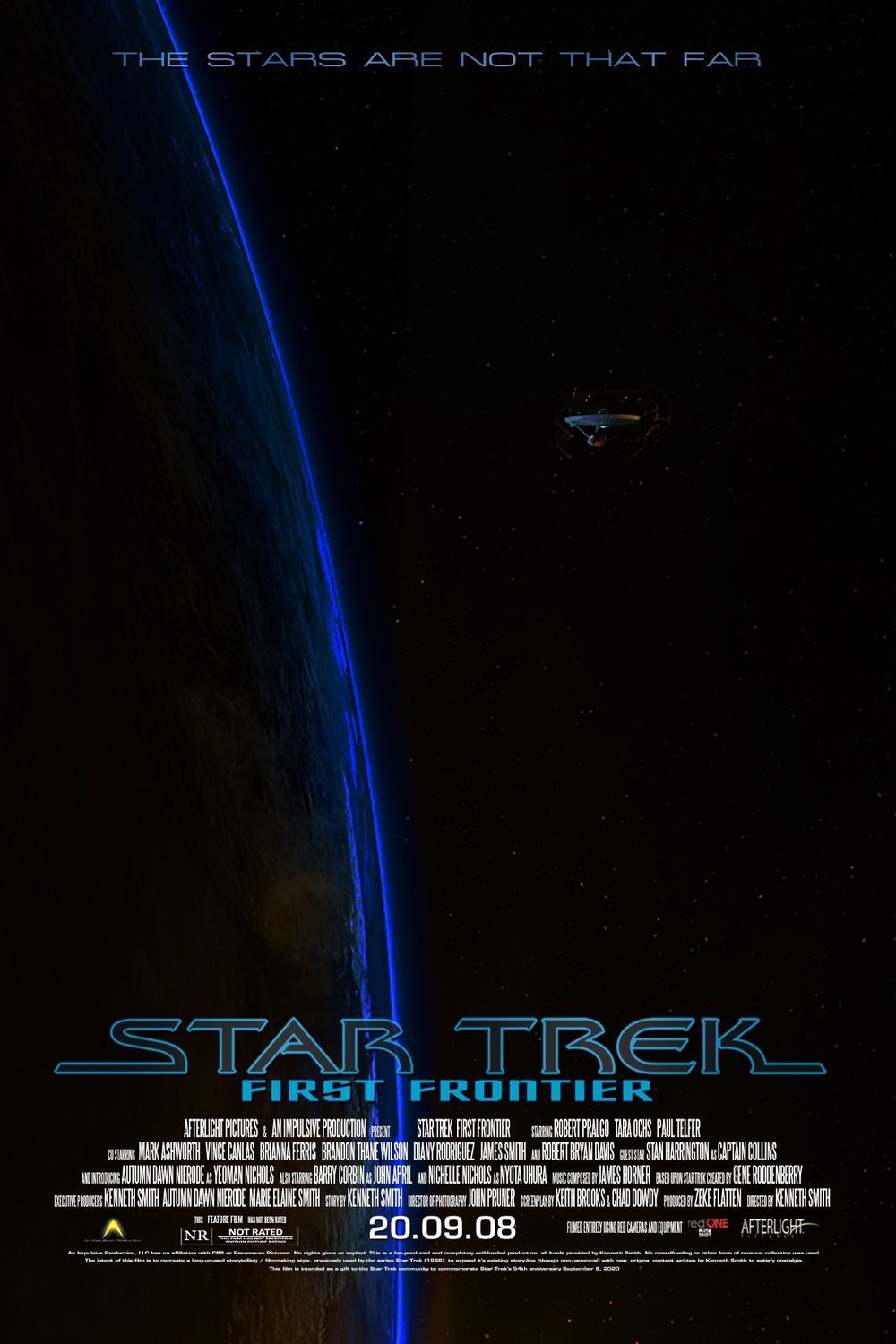 L'affiche du film Star Trek: First Frontier