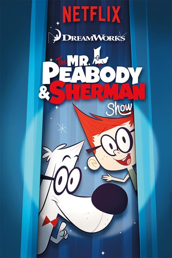 L'affiche du film The Mr. Peabody & Sherman Show