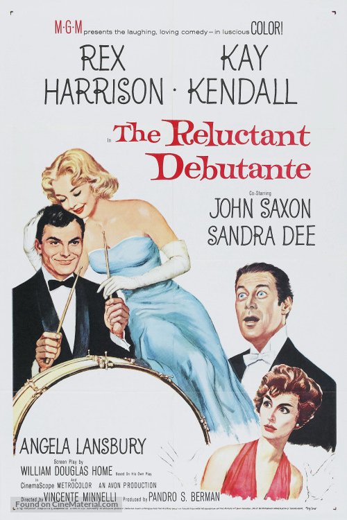 L'affiche du film The Reluctant Debutante