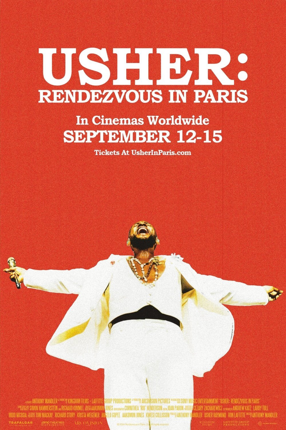 L'affiche du film Usher: Rendezvous in Paris