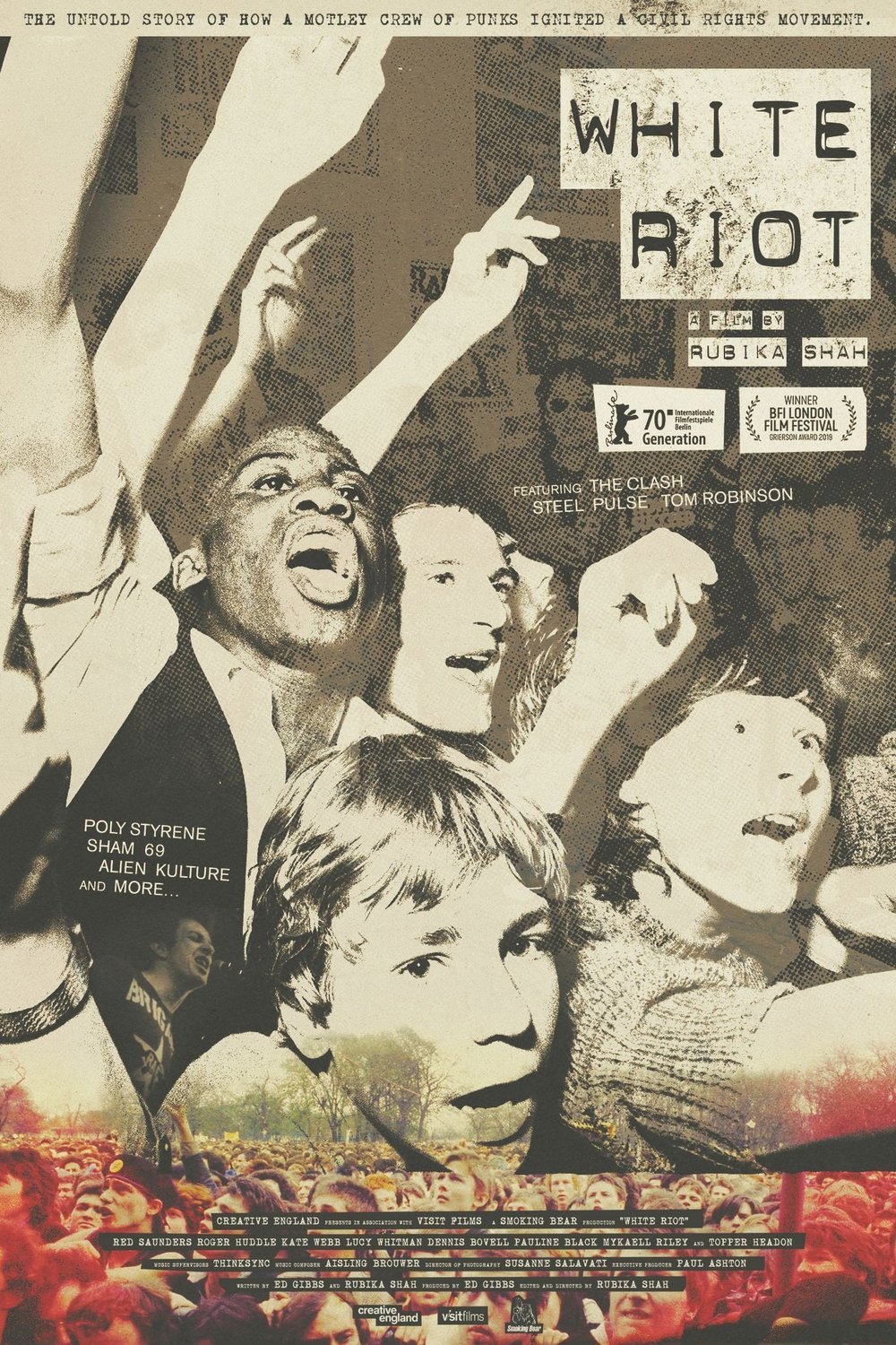L'affiche du film White Riot