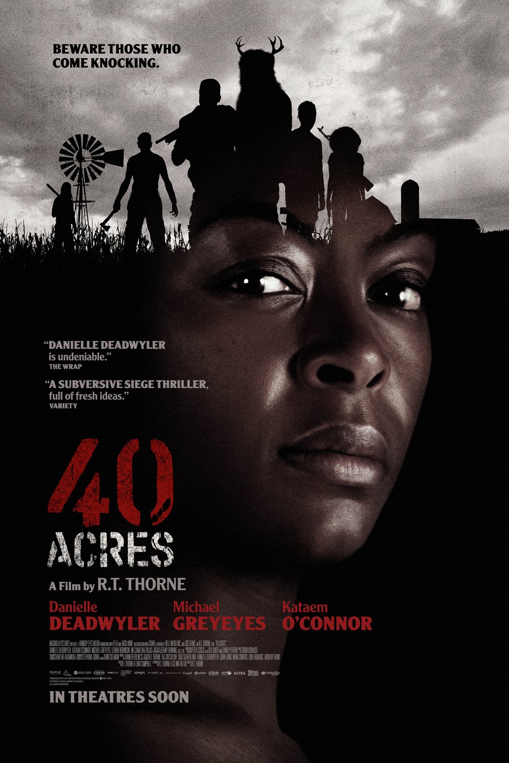 L'affiche du film 40 Acres [2024]