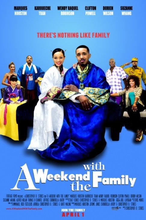 L'affiche du film A Weekend with the Family