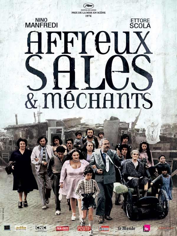 L'affiche du film Affreux, sales et méchants [1976]