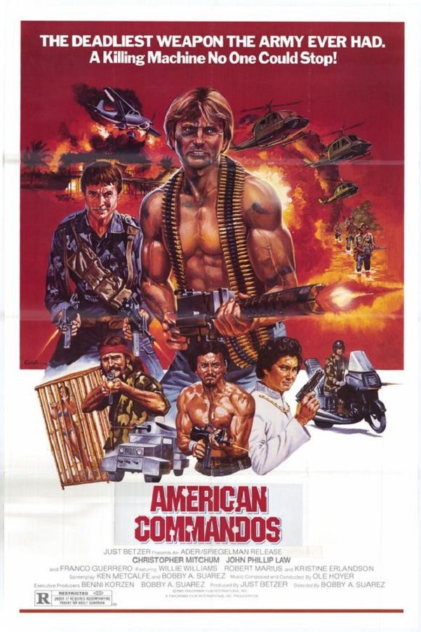 L'affiche du film American Commandos
