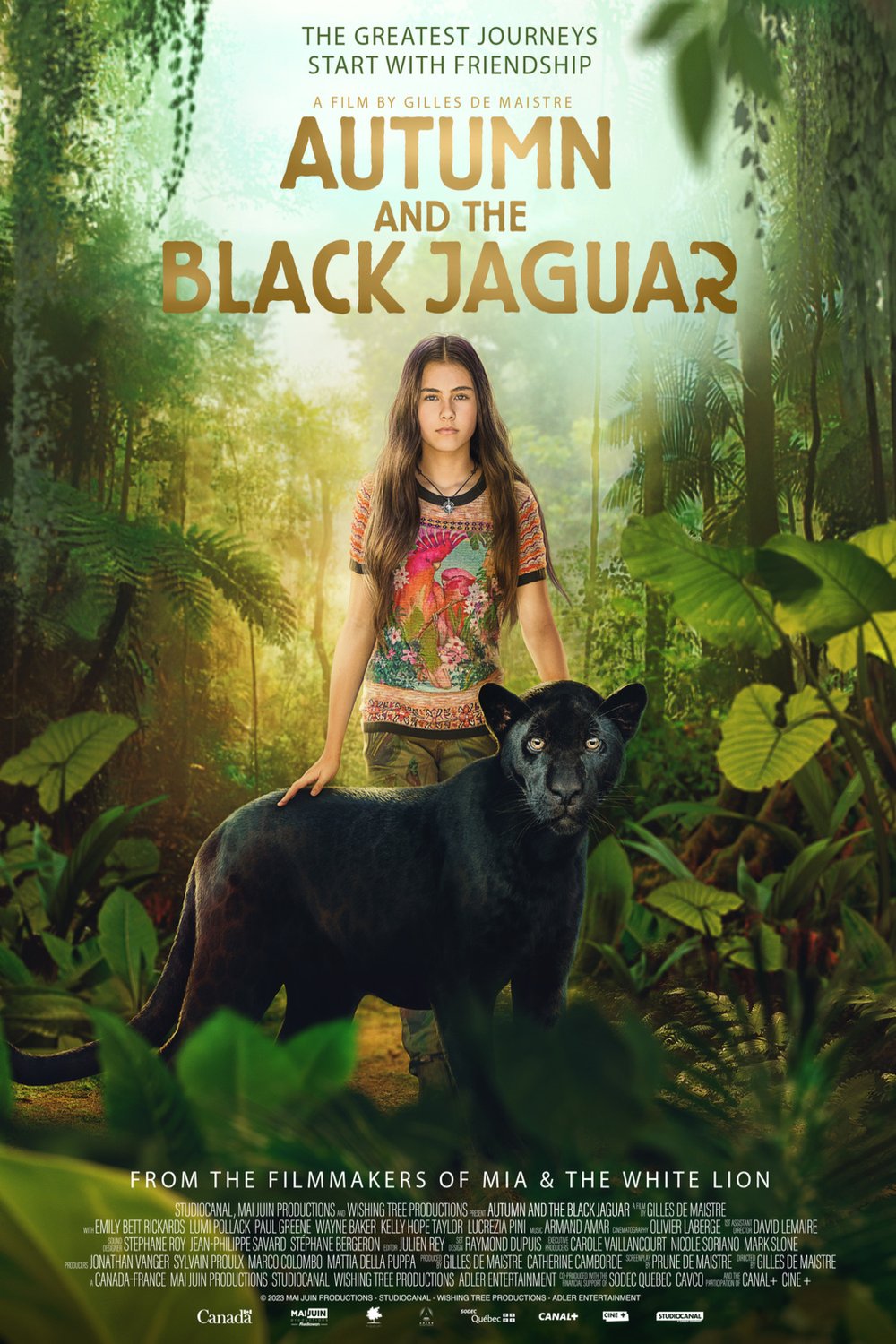 L'affiche du film Autumn and the Black Jaguar [2024]