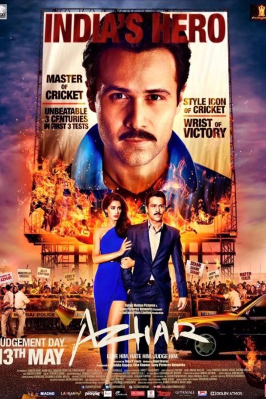 L'affiche du film Azhar