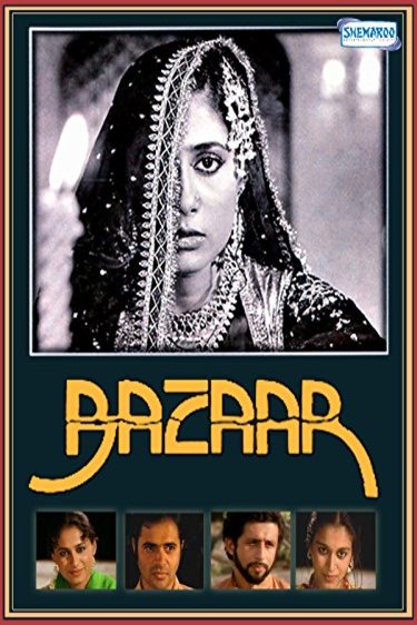 L'affiche originale du film Bazaar en Hindi