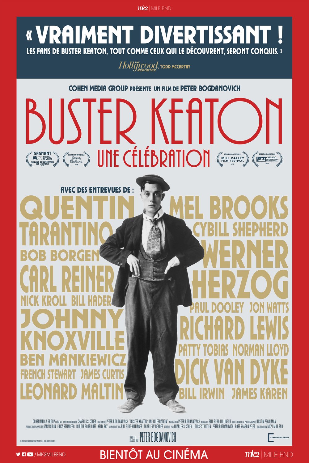 L'affiche du film Buster Keaton: une Célébration