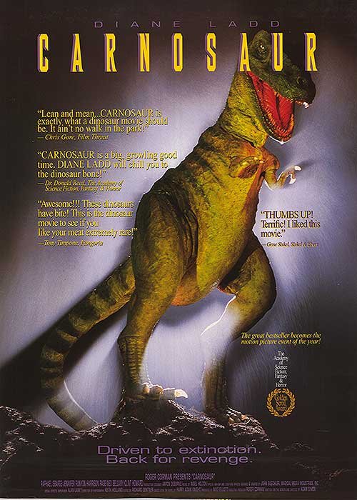 L'affiche du film Carnosaur