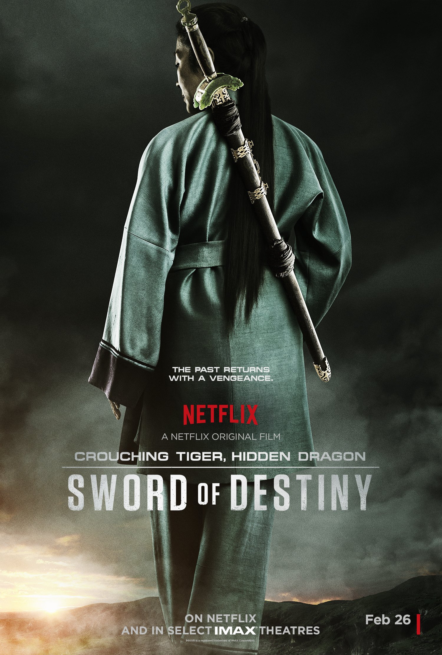 L'affiche du film Crouching Tiger, Hidden Dragon: Sword of Destiny