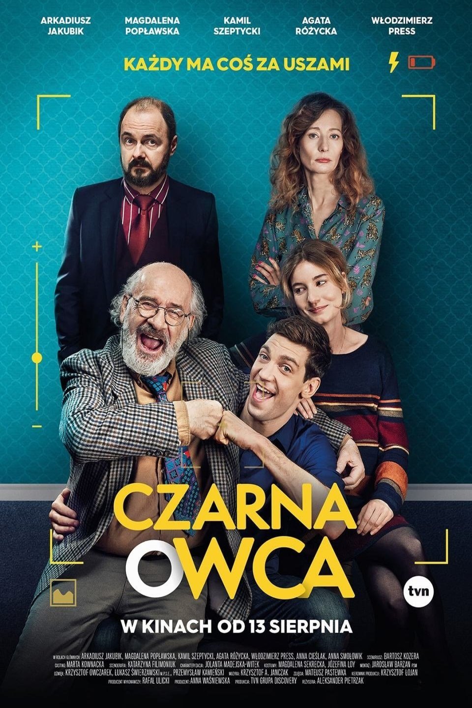 Polish poster of the movie Black Sheep
