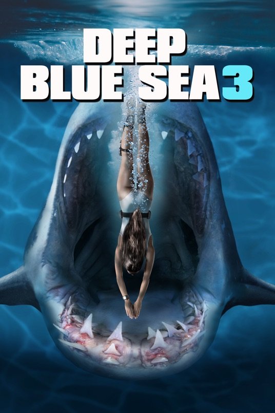 L'affiche du film Deep Blue Sea 3