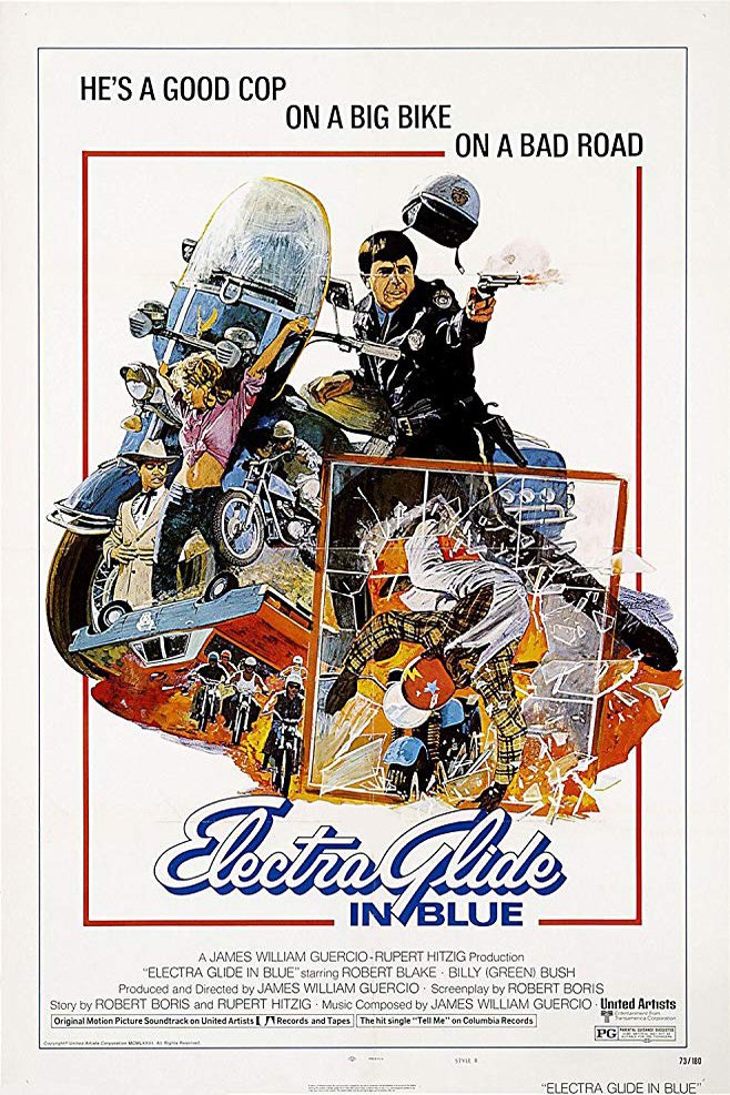 Poster of the movie Electra Glide in Blue