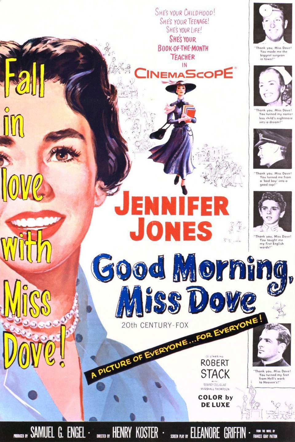 L'affiche du film Bonjour Miss Dove