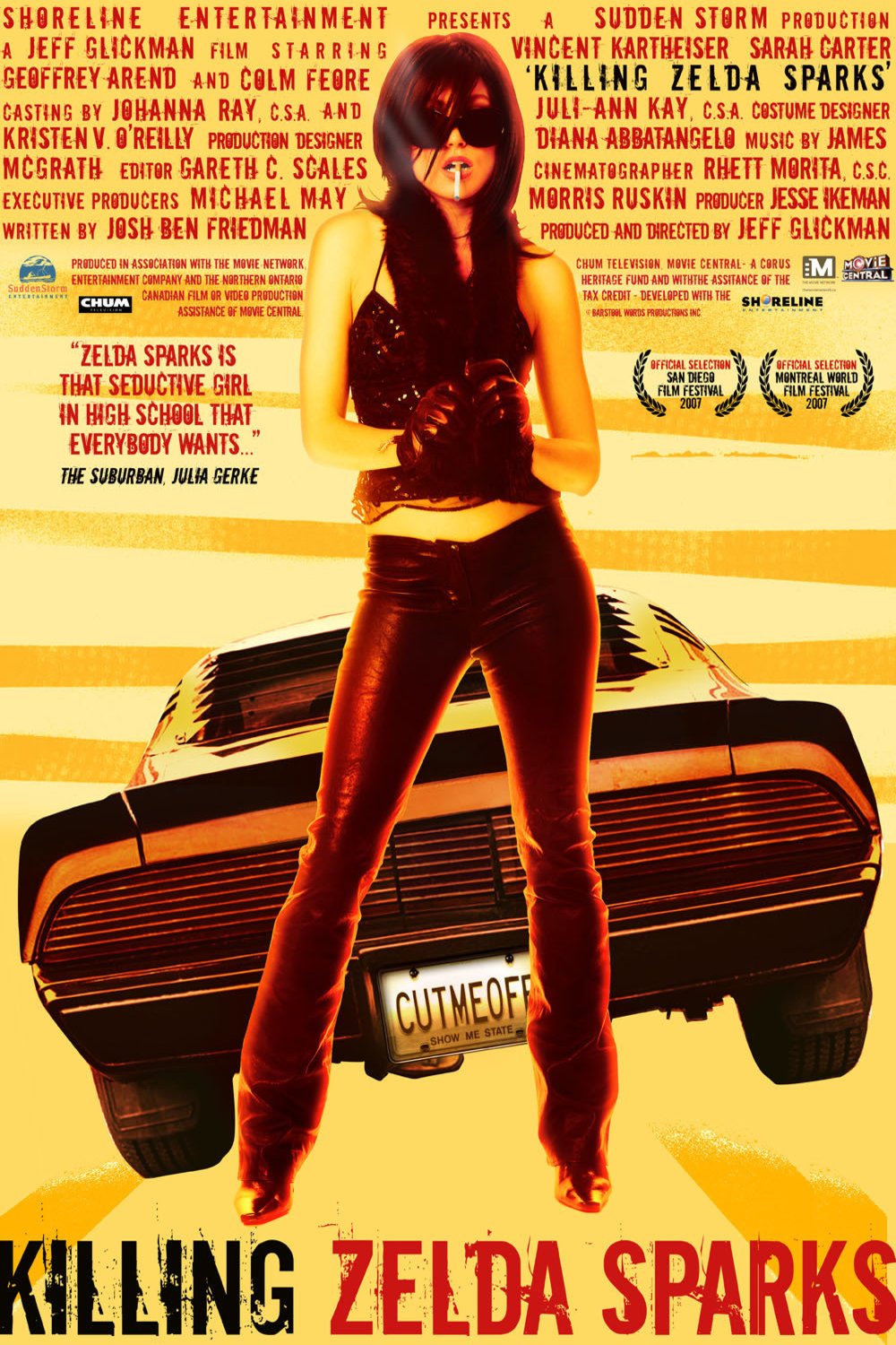 L'affiche du film Killing Zelda Sparks