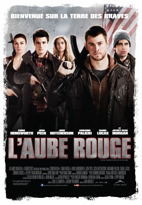 L'affiche du film L'Aube Rouge