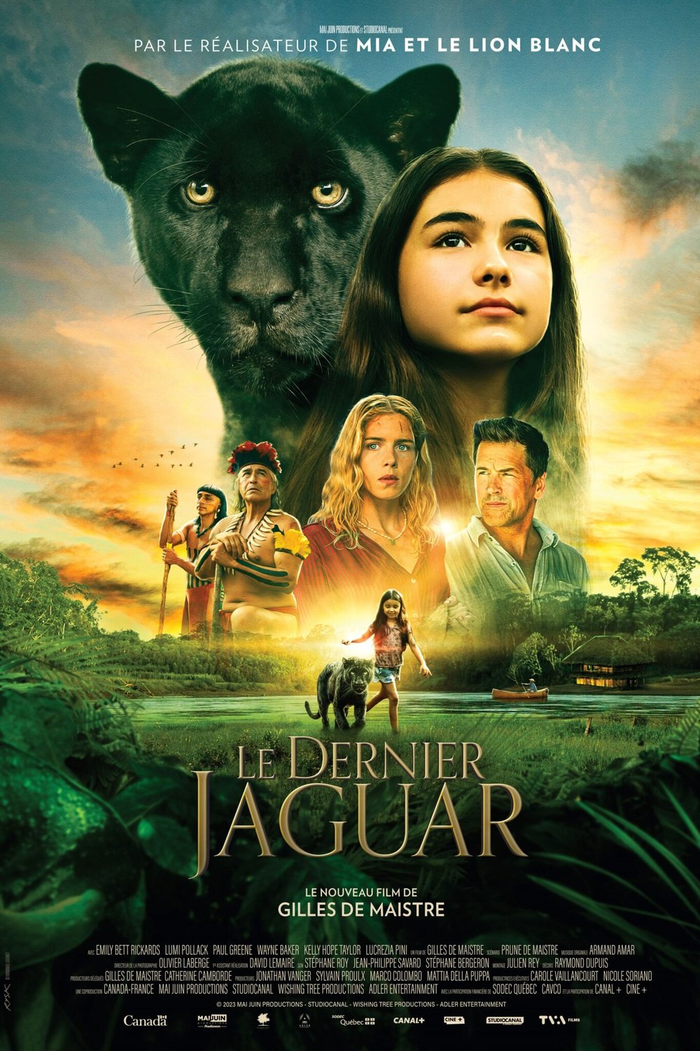 L'affiche du film Le dernier jaguar [2024]