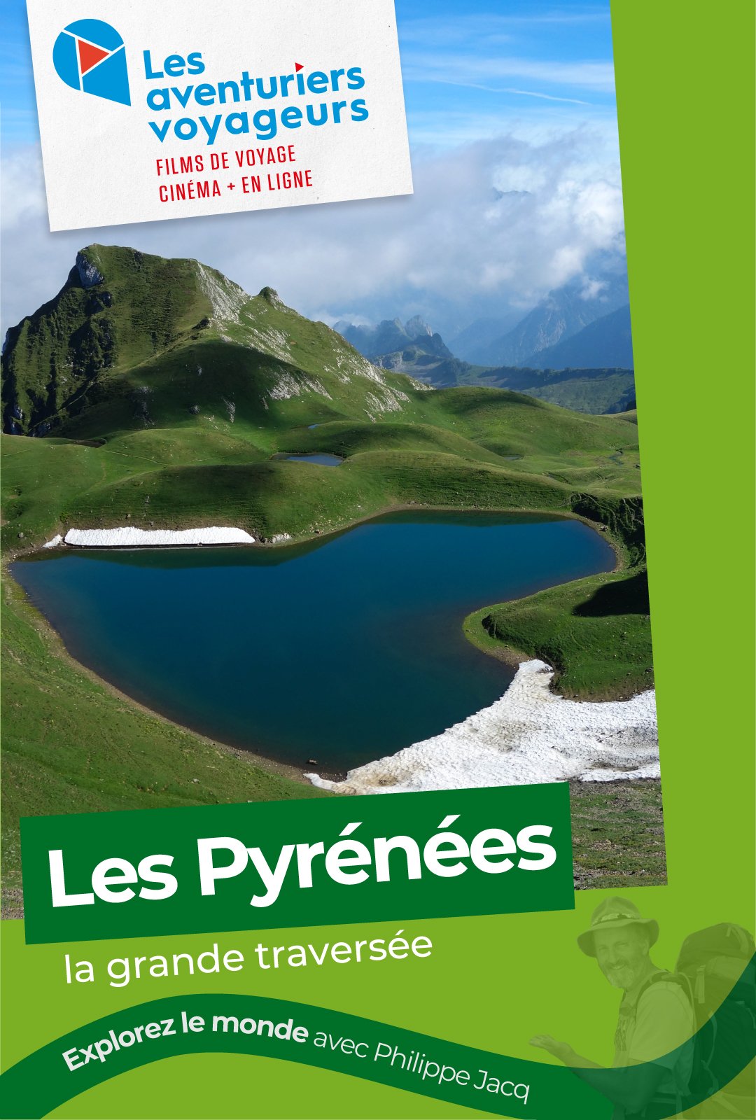 L'affiche du film Les aventuriers voyageurs: Les Pyrénées, la grande traversée [2026]