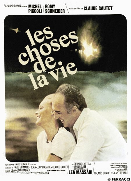L'affiche du film Les Choses de la vie